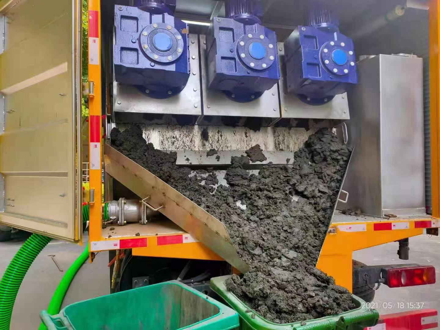 历城化粪池清掏城市维护站-泥浆净化干湿分离处理